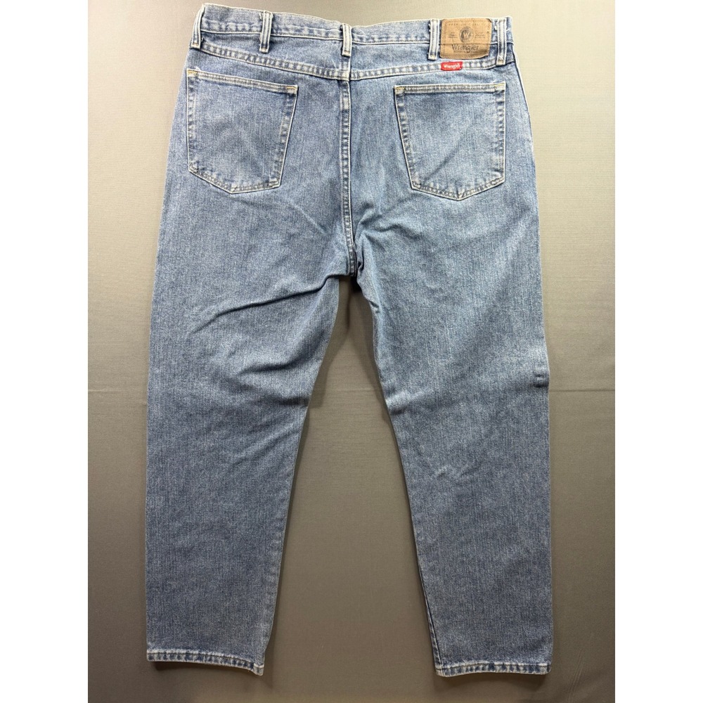 Wrangler Relaxed Fit Jeans‎ Mens Medium Wash Straight Leg 9650WVI 38x32